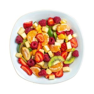 Plate of Mixed Fruits