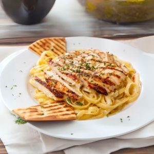 fettuccine Alfredo chicken